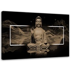 Seinapilt Mediteeriv Buddha цена и информация | Репродукции, картины | kaup24.ee