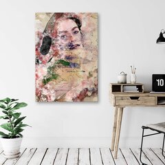 Seinapilt Abstraktne naise nägu цена и информация | Картины, живопись | kaup24.ee