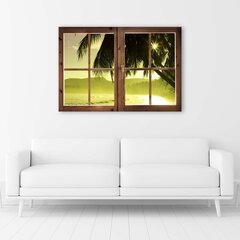 Картина Окно цена и информация | Настенные деревянные декорации | kaup24.ee