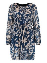 Женское платье ANJA KL*03 4067218509929, синее/бежевое  цена и информация | Платья | kaup24.ee