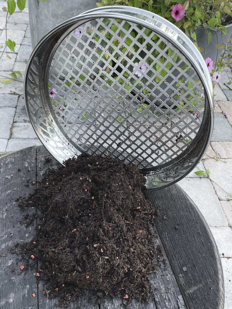 Aiasõel mulla ja komposti jaoks BioProffa, tsingitud teras, Ø 32 cm hind ja info | Aiatööriistad | kaup24.ee