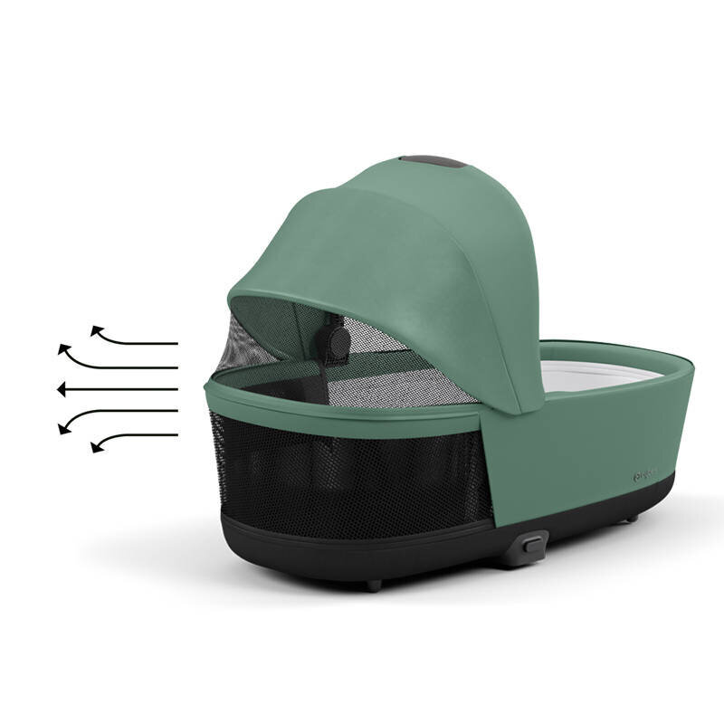 Cybex jalutuskäru vankrikorv Priam Lux V4, Leaf Green hind ja info | Vankrite tarvikud | kaup24.ee