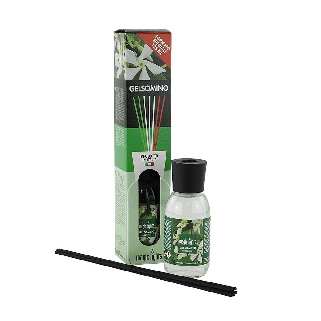 Õhuvärskendaja Magic Lights Mikado Valged lilled (125 ml) hind ja info | Kodulõhnastajad | kaup24.ee