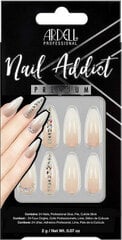 Kunstküüned Ardell Nail Addict Nude Light Crystal (24 tk) цена и информация | Средства для маникюра и педикюра | kaup24.ee