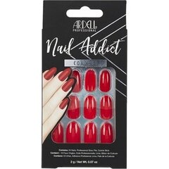 Kunstküüned Ardell Nail Addict Cherry Red (24 tk) цена и информация | Средства для маникюра и педикюра | kaup24.ee