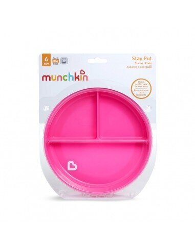 Kleepuv taldrik Munchkin Suction Plate цена и информация | Laste sööginõud | kaup24.ee