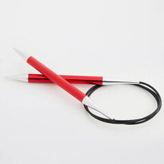 Круговые спицы KnitPro Zing 60 cm, 9.00 mm цена и информация | Принадлежности для вязания | kaup24.ee