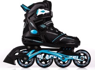 Ролики Blackwheels Slalom, черные/синие цена и информация | Ролики | kaup24.ee