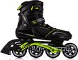 Rulluisud Blackwheels Slalom, must/roheline цена и информация | Rulluisud ja tarvikud | kaup24.ee