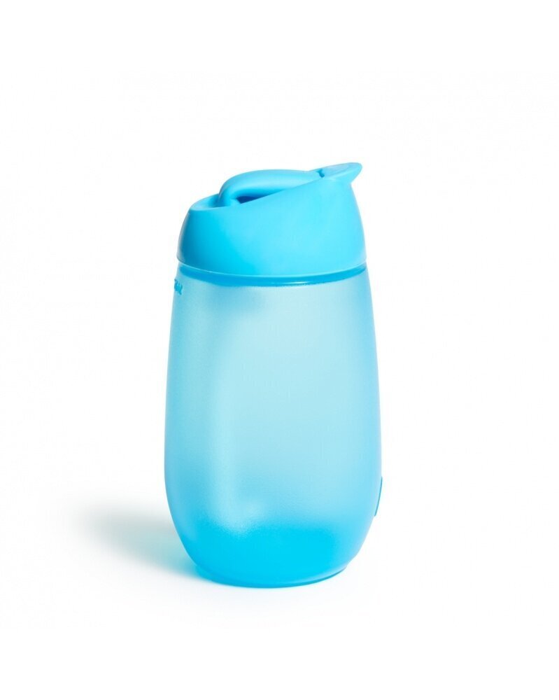 Pudel koos kõrrega Munchkin Simple Clean, 12 kuud +, sinine цена и информация | Lutipudelid ja aksessuaarid | kaup24.ee