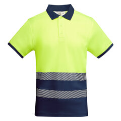 Светоотражающая рубашка-поло для мужчин Atrio,  синяя/желтая цена и информация | Мужские футболки | kaup24.ee