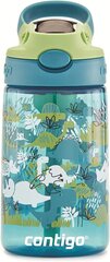 Lastepudel Contigo Easy Clean 420ml Green Dinoboy, 2127479 цена и информация | Фляги для воды | kaup24.ee