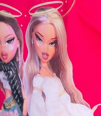 Детская толстовка Barbie 811537 01 811537*01-014, фуксия цена и информация | Свитеры, жилетки, пиджаки для девочек | kaup24.ee