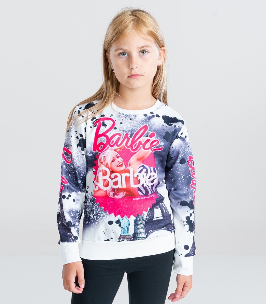 Dressipluus tüdrukutele Barbie 813346 01, mitmevärviline 813346*01-016 цена и информация | Tüdrukute kampsunid, vestid ja jakid | kaup24.ee