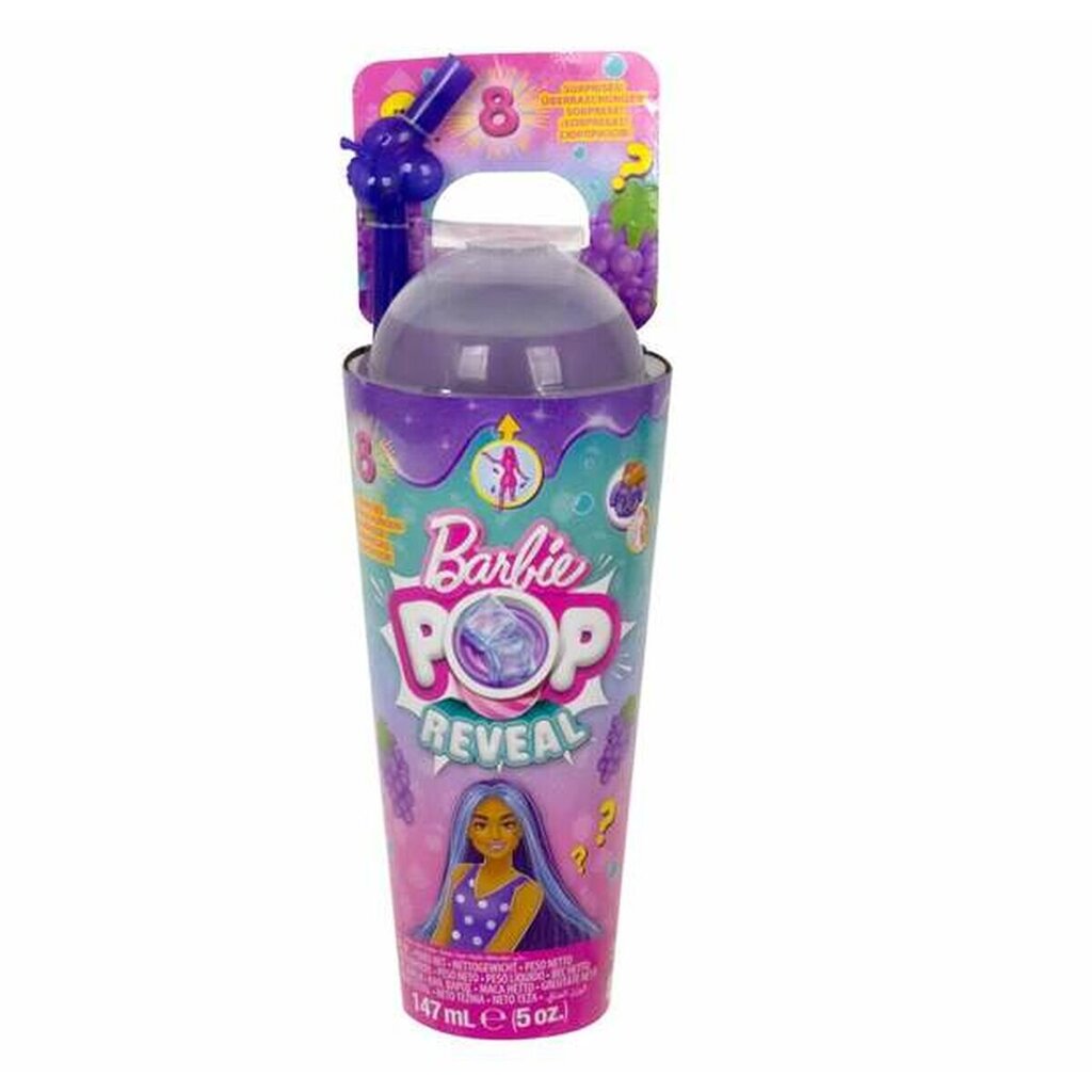 Barbie®️ Pop Reveal joogitopsis üllatusnukk - punch HNW42 hind ja info | Tüdrukute mänguasjad | kaup24.ee