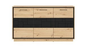 Комод со шкафчиками Pont, коричневый цена и информация | Комоды | kaup24.ee