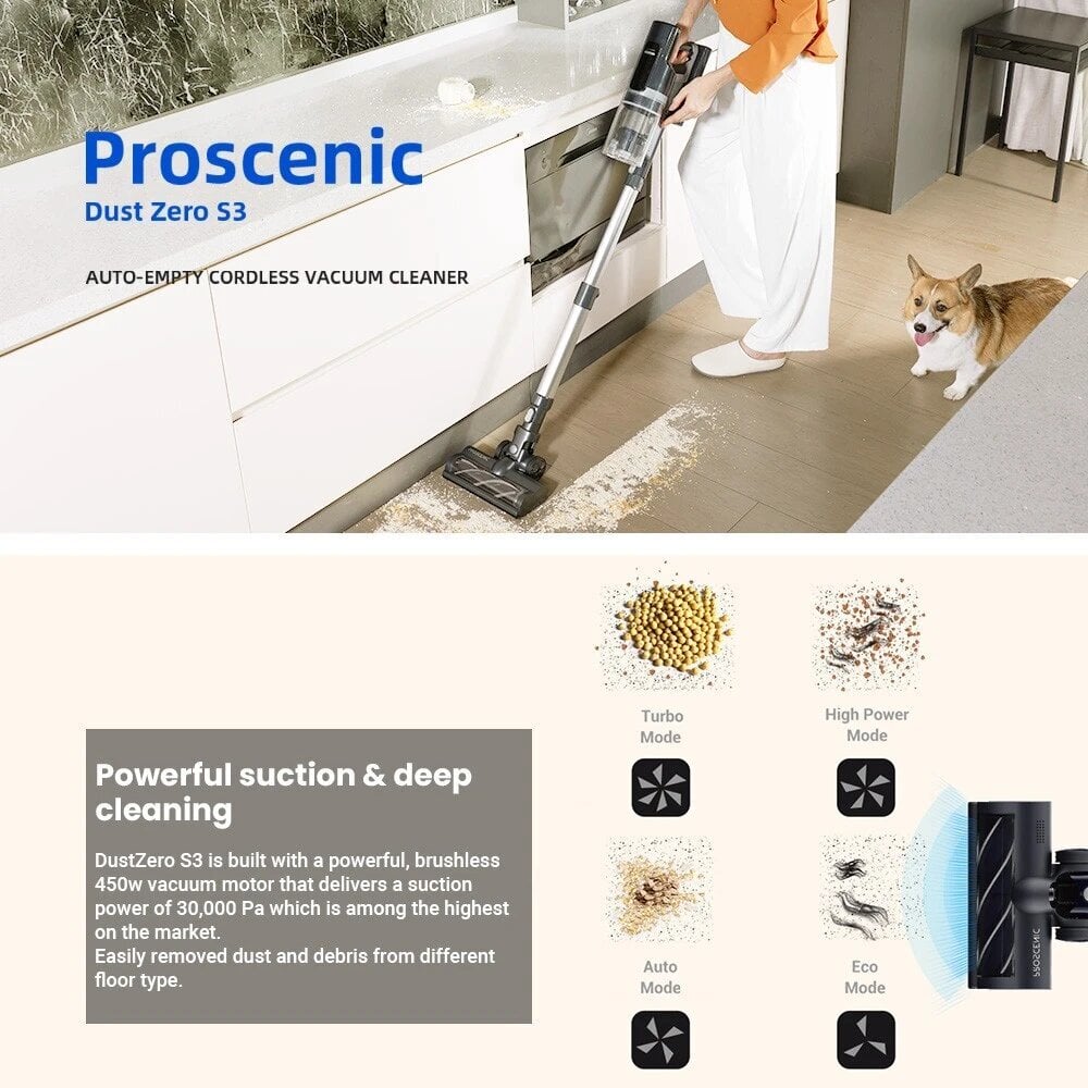 Proscenic DustZero S6 hind ja info | Varstolmuimejad | kaup24.ee
