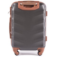 Маленький чемодан Wings Albatross S, черный цена и информация | Чемоданы, дорожные сумки | kaup24.ee