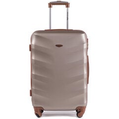 Большой чемодан Wings Albatross L, светло-коричневый kaina ir informacija | Чемоданы, дорожные сумки  | kaup24.ee