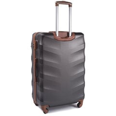 Большой чемодан Wings Albatross L, темно-серый цена и информация | Чемоданы, дорожные сумки | kaup24.ee