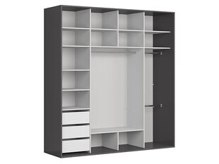 Шкаф BRW Flex, коричневый/серый цена и информация | Шкафы | kaup24.ee