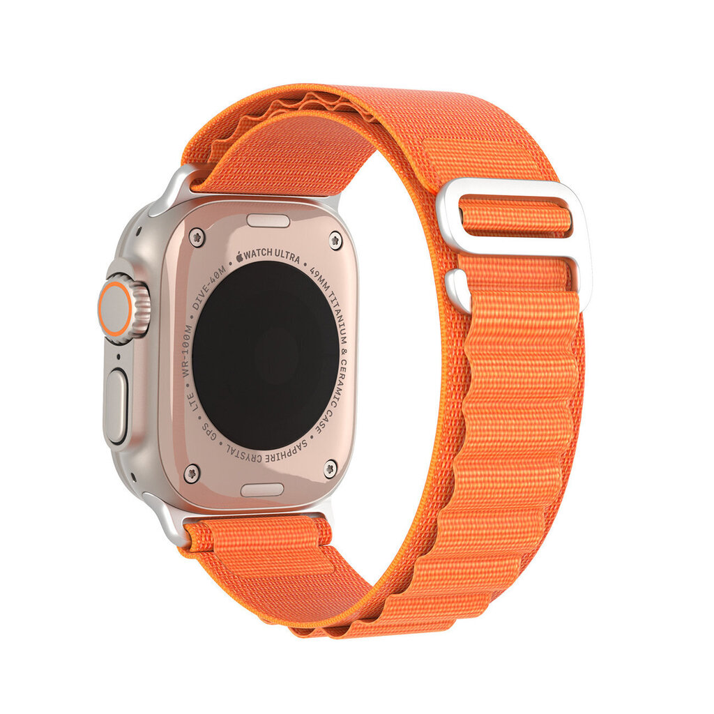 Dux Ducis Velcro Sports Strap GS Version, Orange цена и информация | Nutikellade ja nutivõrude tarvikud | kaup24.ee