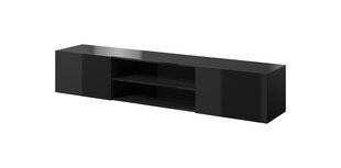 ТВ шкафчик Slide, черный цвет цена и информация | Тумбы под телевизор | kaup24.ee