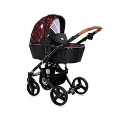 Универсальная коляска Lorelli Rimini, Ruby Red&Black цена и информация | Lorelli Товары для детей и младенцев | kaup24.ee