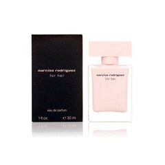 Туалетная вода Narciso Rodriguez For Her EDР для женщин, 30 мл цена и информация | Женские духи | kaup24.ee