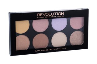 Näo modelleerimise palett Makeup Revolution London Ultra Strobe and Light 11,5 g hind ja info | Jumestuskreemid, puudrid | kaup24.ee