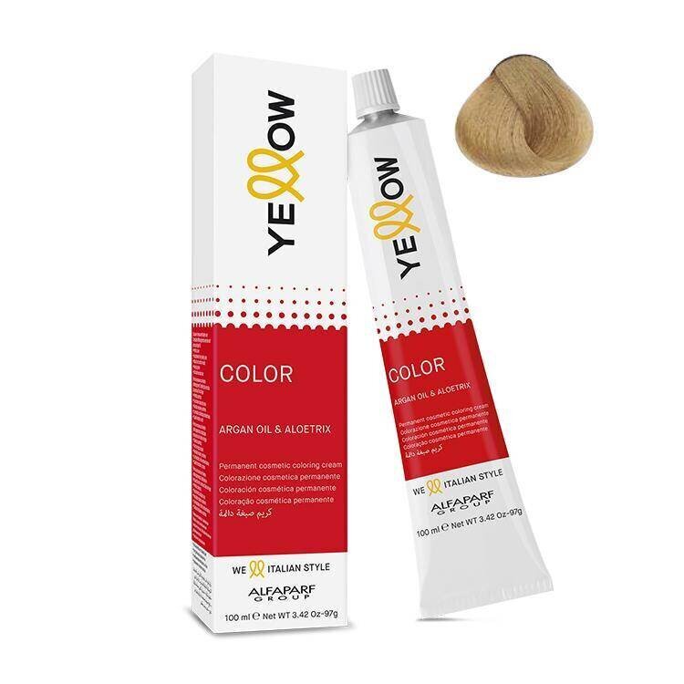 Juuksevärv Alfaparf Yellow Permanent Coloring Cream nr. 9, 100 ml цена и информация | Juuksevärvid | kaup24.ee