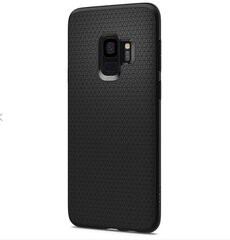 Spigen Liquid Air особо элегантный и прочный TPU чехол-крышка для Samsung Galaxy S9 (G960) Черный цена и информация | Чехлы для телефонов | kaup24.ee