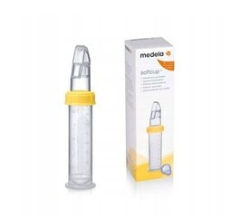 Бутылочка с ложкой для кормления Medela SoftCup 0400, 80 мл цена и информация | Бутылочки и аксессуары | kaup24.ee