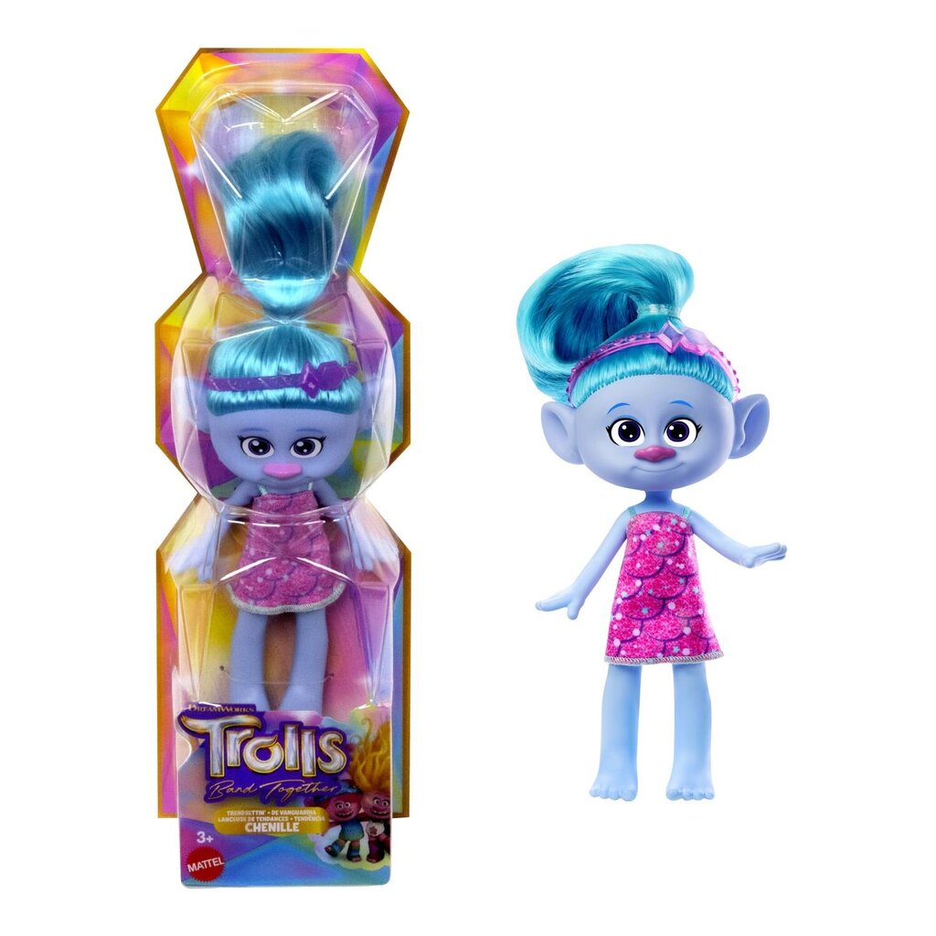 Trolls® nukk Chenille HNF15 цена и информация | Tüdrukute mänguasjad | kaup24.ee