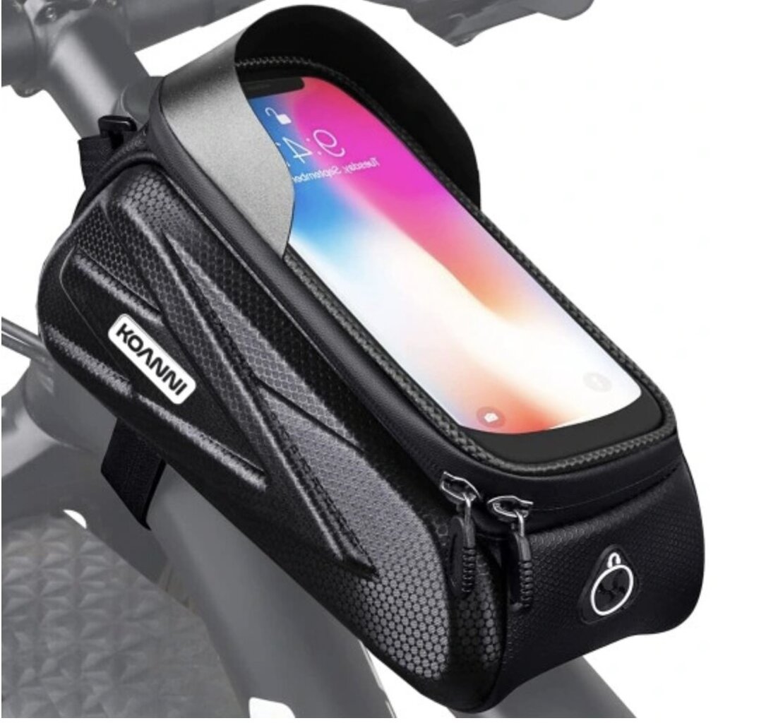 Jalgrattaraami kott telefonile Nela-Style, must hind ja info | Rattakotid ja telefonikotid | kaup24.ee