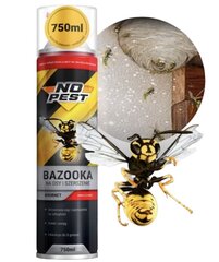 Herilaste ja vapsikute tõrjevahend No-Pest® Bazooka, 750 ml hind ja info | Putukad | kaup24.ee