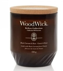 WoodWick lõhnaküünal Black Currant and Rose hind ja info | Küünlad, küünlajalad | kaup24.ee