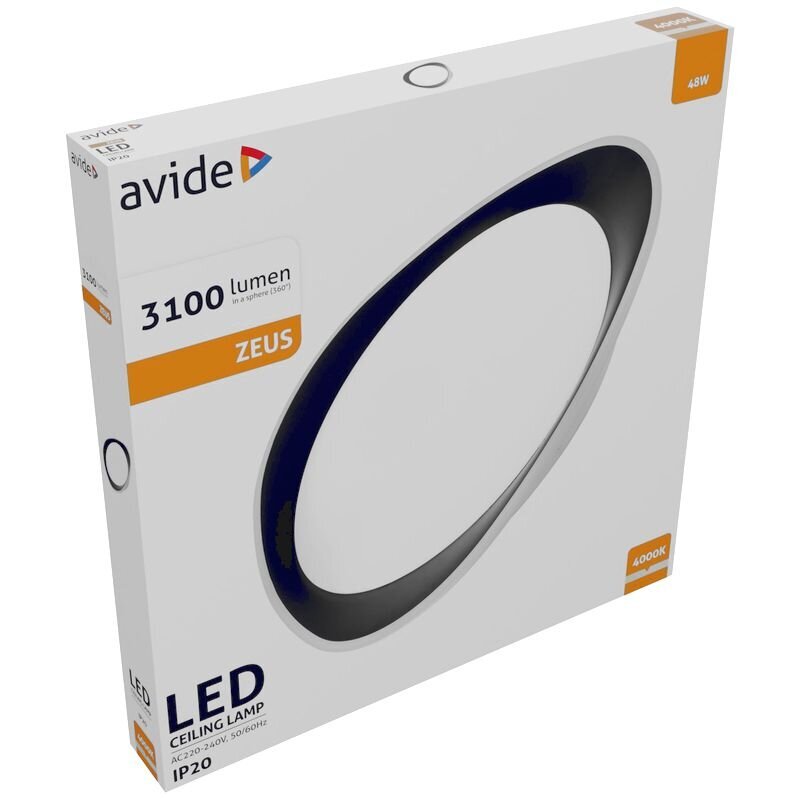 LED-laevalgusti Avide Zeus 48W NW 4000K цена и информация | Laelambid | kaup24.ee