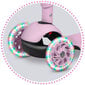 Ricokids Cubi kolmerattaline roller, roosa hind ja info | Tõukerattad | kaup24.ee