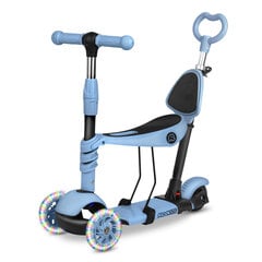 Ricokids Todi kolmerattaline roller, sinihall цена и информация | Самокаты | kaup24.ee