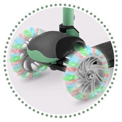Ricokids Loco kolmerattaline roller, roheline цена и информация | Самокаты | kaup24.ee
