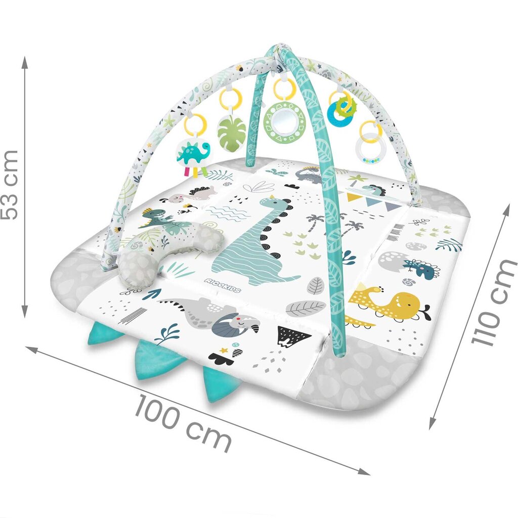 Interaktiivne õppematt Nessi Ricokids, 110x110 cm hind ja info | Tegelustekid | kaup24.ee