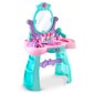 Kosmeetikalaud koos peegli ja aksessuaaridega, mündi värvi hind ja info | Tüdrukute mänguasjad | kaup24.ee