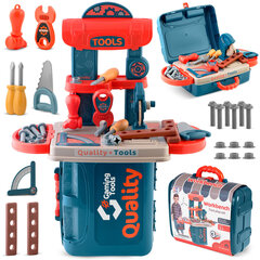Laste töötuba koos tööriistadega, MINI, roheline hind ja info | Poiste mänguasjad | kaup24.ee