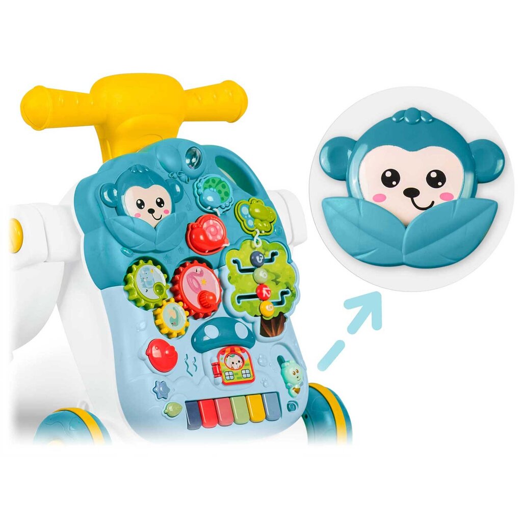 Ricokids 4-in-1 treeninglaud, roheline hind ja info | Imikute mänguasjad | kaup24.ee