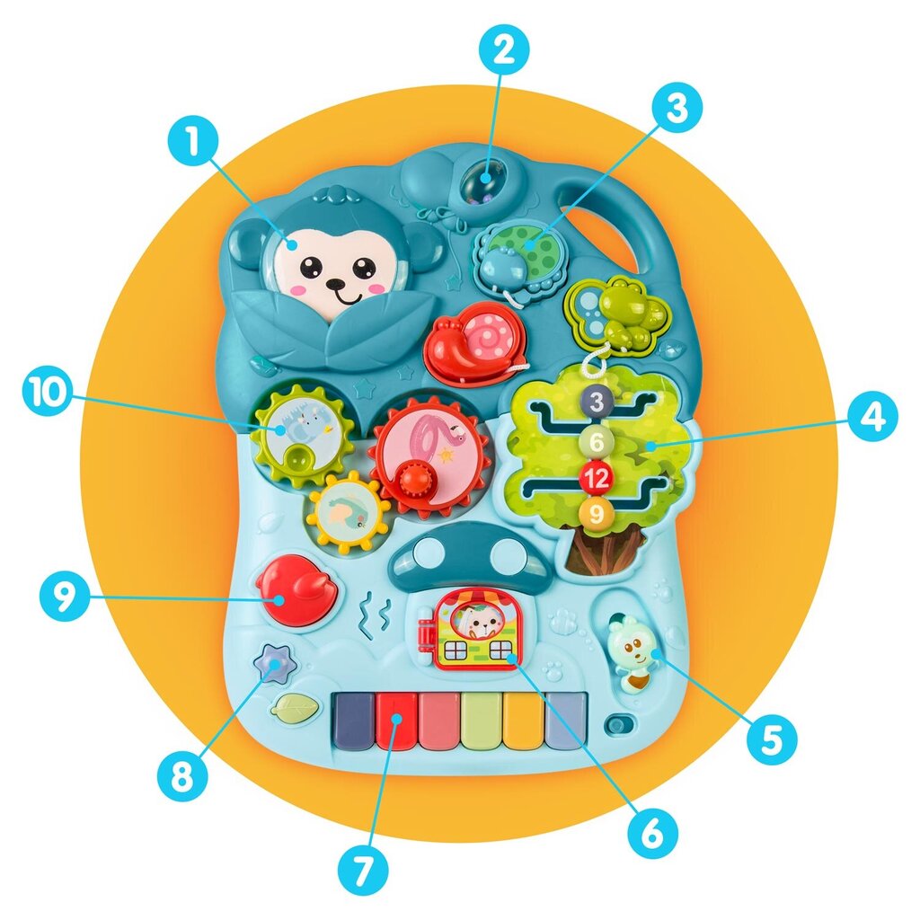 Ricokids 4-in-1 treeninglaud, roheline hind ja info | Imikute mänguasjad | kaup24.ee