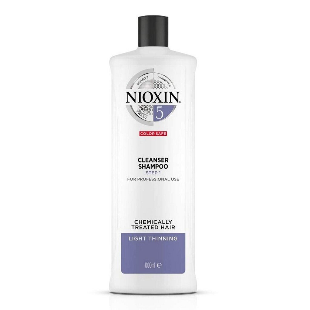 Volüümiandev šampoon Nioxin System 5 (1 L) цена и информация | Šampoonid | kaup24.ee