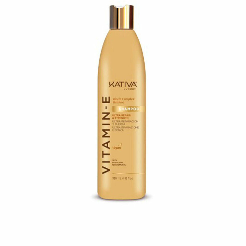 Šampoon Kativa Biotina & Bamboo Vitamiin E (355 ml) hind ja info | Šampoonid | kaup24.ee