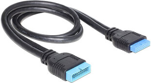 Delock, USB 19-Pin M/F, 45 см цена и информация | Кабели и провода | kaup24.ee