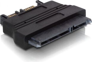 Delock SATA, SATA 22 pin-f-slim SATA 7+6 pin-m цена и информация | Кабели и провода | kaup24.ee